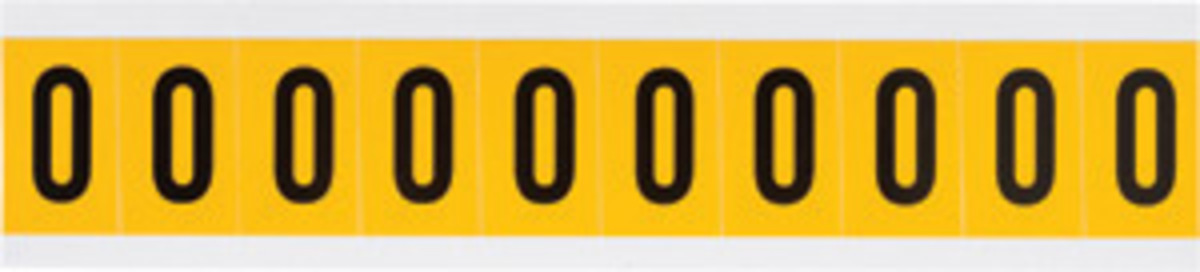 Brady 1 12 X 78 BlackYellow Vinyl Label 0 BRD1530-0 for sale online at autumn supply