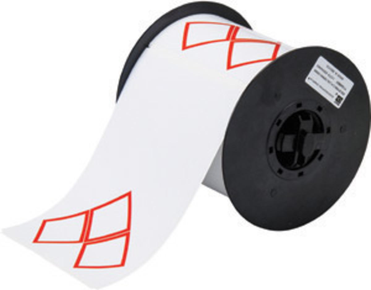 Brady 4.13 X 6 110 White B30 Series Vinyl Film Label BRD121647 for sale online at autumn supply