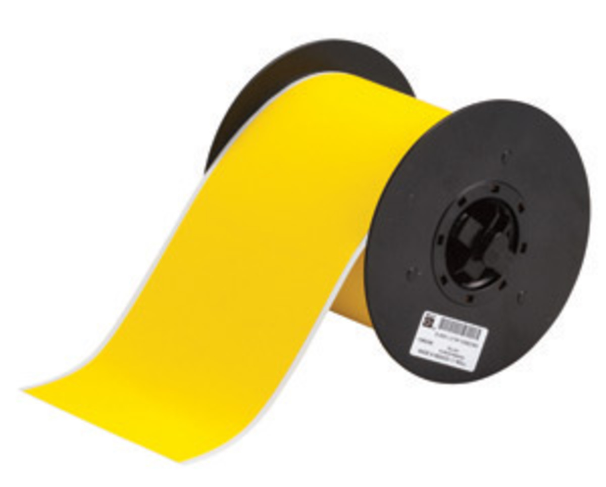 Brady 4 X 50 Yellow B30 Series Film Label BRD133144 for sale online at autumn supply