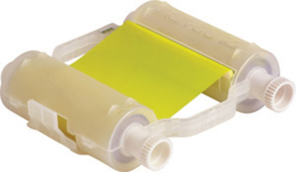 Brady 4.33 X 200 Yellow B30 Series Resin Printer Ribb BRD140854 for sale online at autumn supply