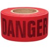 Brady 3 X 50 yd BlackRed 3 mil Cotton Barricade Tape BRD91084 for sale online at autumn supply