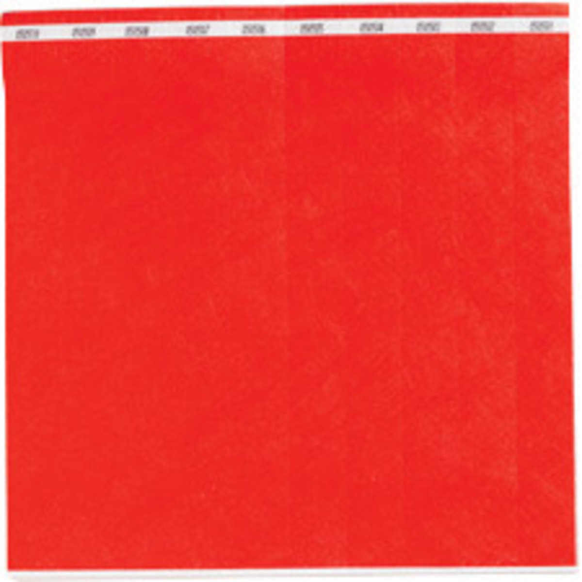 Brady 1 Red Tyvek Wristband BRD95097 for sale online at autumn supply