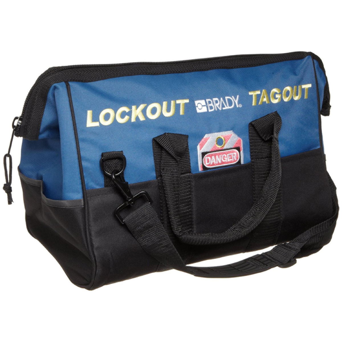 Brady BlackRedWhiteYellowBlue Polyester Lockout Case BRD99162 for sale online at autumn supply