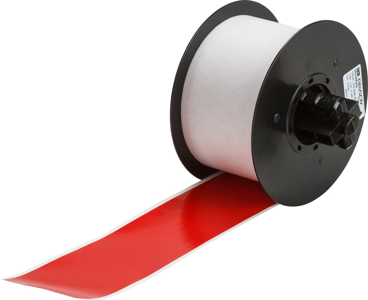 Brady 2 14 X 100 Red MiniMark Vinyl Label BRD113197 for sale online at autumn supply