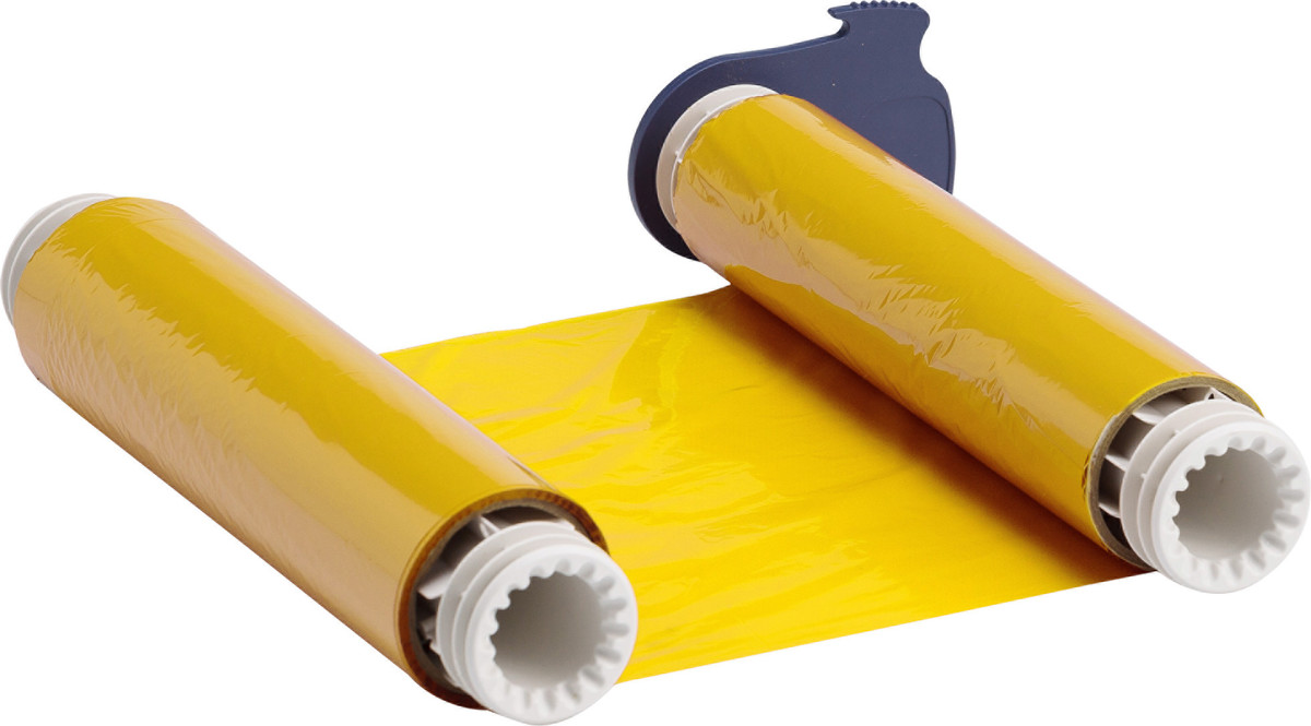 Brady 8 45 X 200 Yellow BBP85 Resin Printer Ribbon BRD13518 for sale online at autumn supply