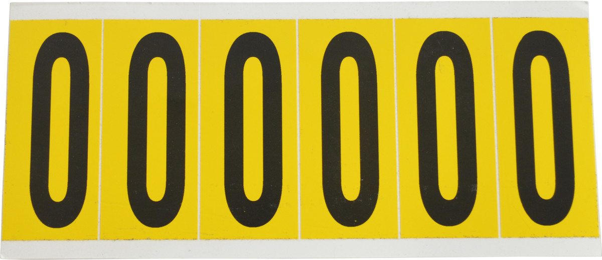 Brady 3 12 X 1 12 BlackYellow Vinyl Label O BRD1550-O for sale online at autumn supply