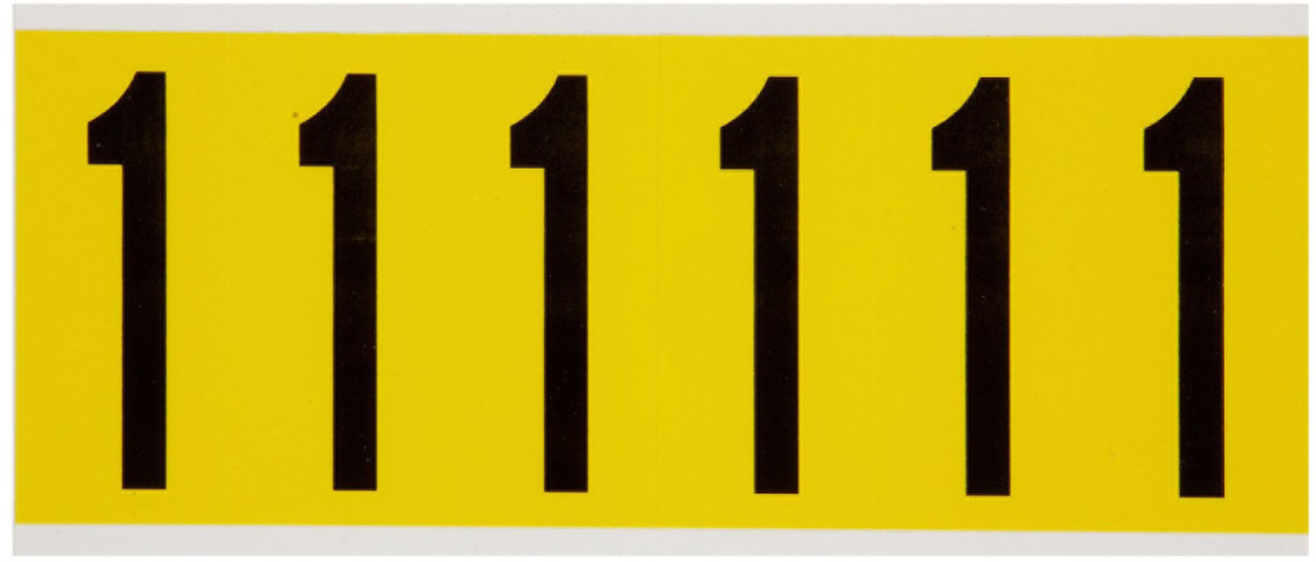 Brady 3 12 X 12 BlackYellow Coated VinylFabric Label BRD3450-1 for sale online at autumn supply