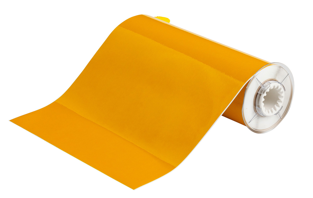 Brady 10 X 33 Yellow BBP85 Retroreflective Tape Label BRD51586 for sale online at autumn supply