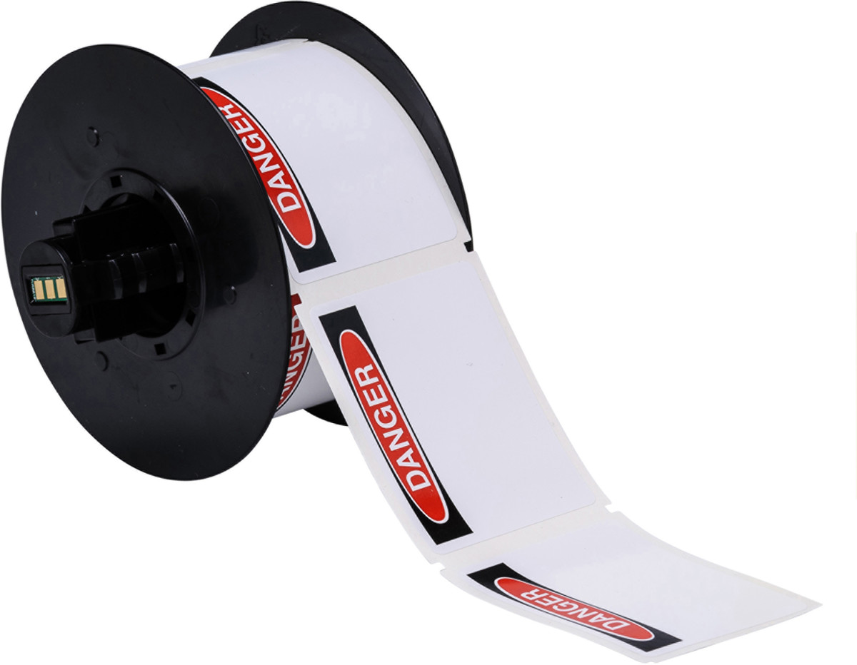 Brady 2 14 X 3 BlackRedWhite B30 Vinyl Label BRD142191 for sale online at autumn supply