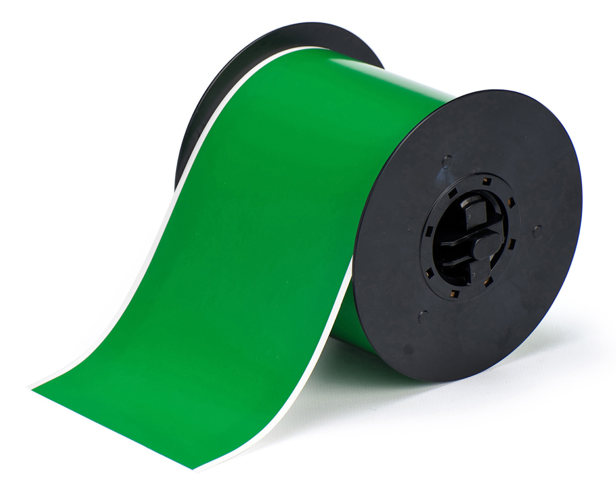 Brady 4 X 100 Green B30 Polyester Label BRD117945 for sale online at autumn supply