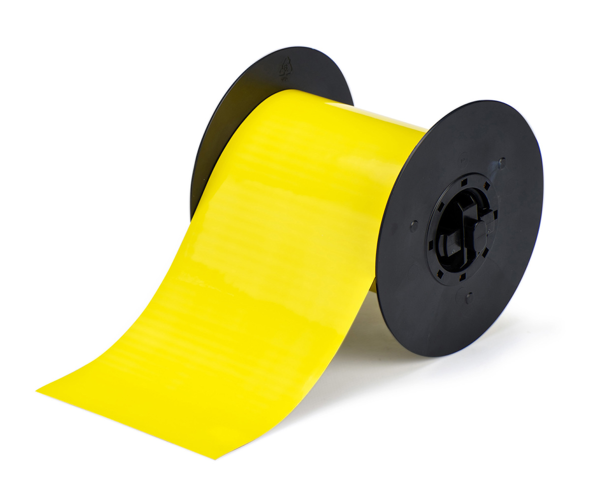 Brady 4 14 X 25 Yellow B30 Magnetic Label BRD117918 for sale online at autumn supply