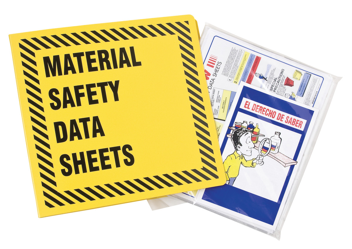 Brady Safety Data Sheets Binder BRD45318 for sale online at autumn supply