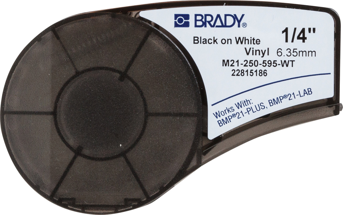 Brady 14 X 21 Black BMP71 ToughStripe Vinyl Label BRD139744 for sale online at autumn supply