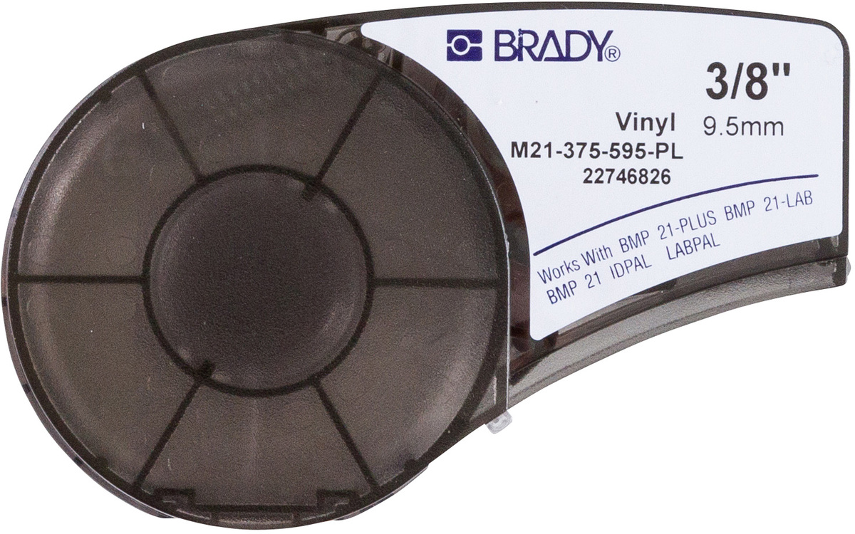 Brady 38 X 21 White BMP21 Vinyl Label BRD139732 for sale online at autumn supply