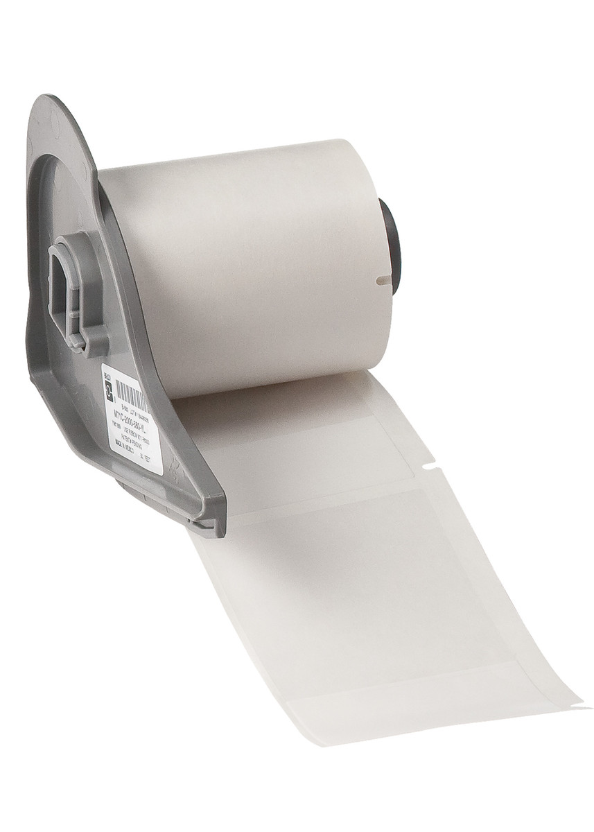 Brady 3 320 X 1.938 ClearWhite BMP71 Vinyl Label BRDM71-66-427 for sale online at autumn supply