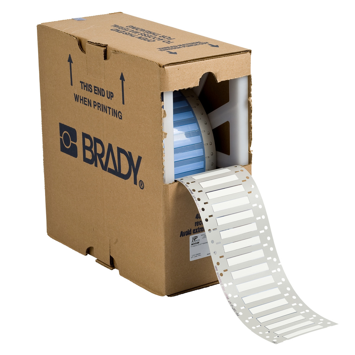 Brady 0.187 X 2 White Brady IP PermaSleeve Polyolefin BRD32602 for sale online at autumn supply