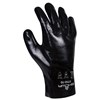 SHOWA Size 10 Black Cotton Lined PVC Chemical Resista B137710-10 for sale online at autumn supply