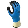 SHOWA Black Blue And White Foam Nitrile AcrylicPolyes B13477XXL-10 for sale online at autumn supply