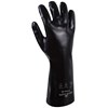 SHOWA Size 10 Black Cotton Lined PVC Chemical Resista B137714-10 for sale online at autumn supply