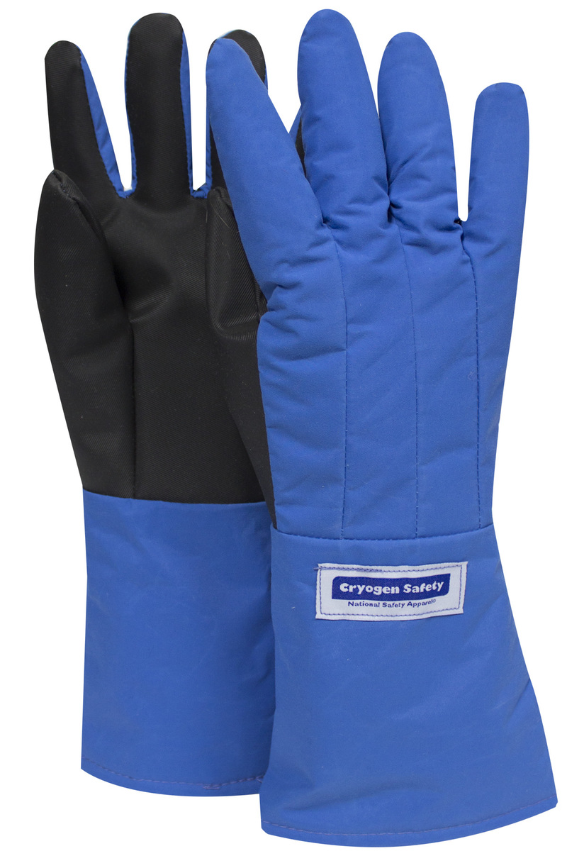 National Safety Apparel® X-Large 3M™ Scotchlite™ Thinsulate™ Teflon™ Laminated Nylon Cryogen Gloves With Silicone Coated Para-Ar