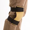 IMPACTO Beige Nylon Lycra Soft Padded Knee Pad With V I31803-20 for sale online at autumn supply