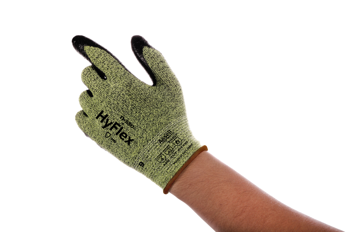 Ansell Size 10 HyFlex® 15 Gauge INTERCEPT™ Technology Cut Resistant Gloves With Nitrile Coating