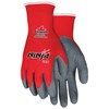 MCR Safety Ninja Flex 15 Gauge Gray Latex Palm And Fi MEGN9680XL for sale online at autumn supply