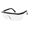 RADNOR Retro Black Safety Glasses With Clear Polycarb RAD64051203 for sale online at autumn supply