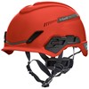 MSA Red VGard H1 Safety Helmet HDPE Cap Style Climbin MSA10194784 for sale online at autumn supply