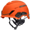 MSA Orange VGard H1 Safety Helmet HDPE Cap Style Clim MSA10194789 for sale online at autumn supply