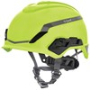 MSA HiViz Yellow VGard H1 Safety Helmet HDPE Cap Styl MSA10194796 for sale online at autumn supply