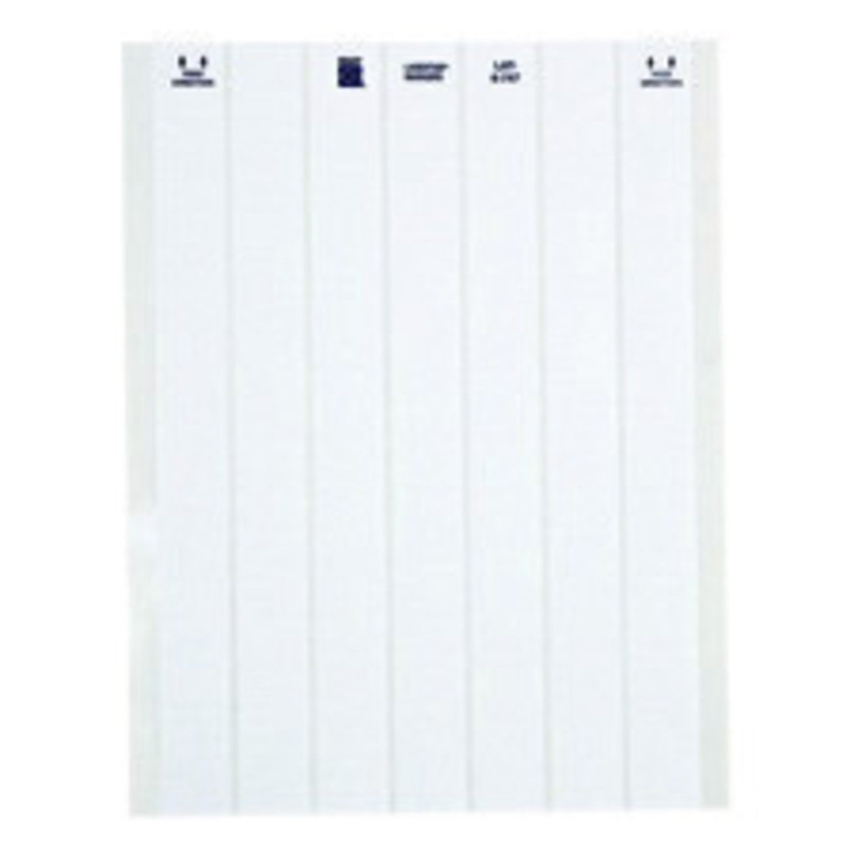 Brady 1.33 X 1 X 0.26 White LaserTab Polyester Label BRD29743 for sale online at autumn supply