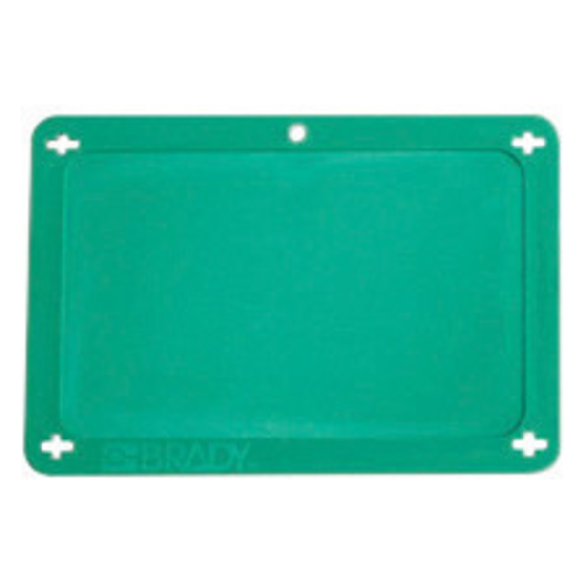 Brady 2 12 X 4 Green Plastic Tag BRD41929 for sale online at autumn supply