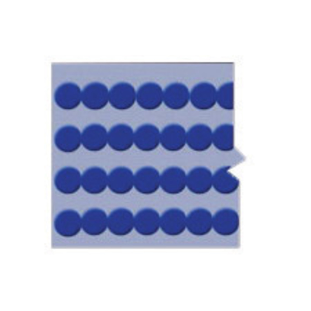 Brady 14 Blue QuikDots Vinyl Wire Marker BRD49311 for sale online at autumn supply