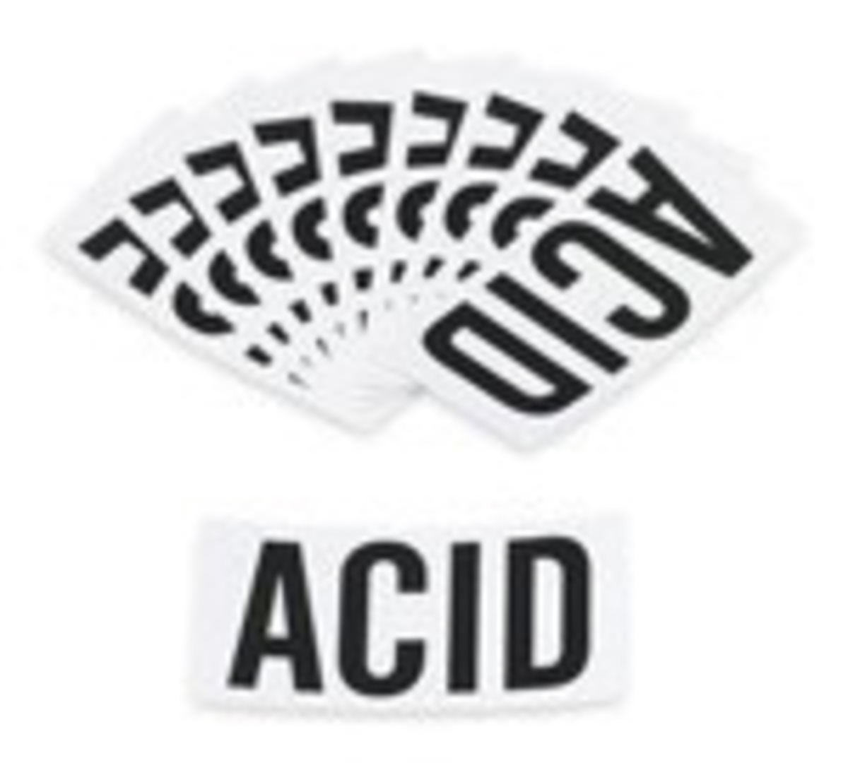 Brady 2 BlackWhite QuikAlign Vinyl Label ACID BRD58672 for sale online at autumn supply