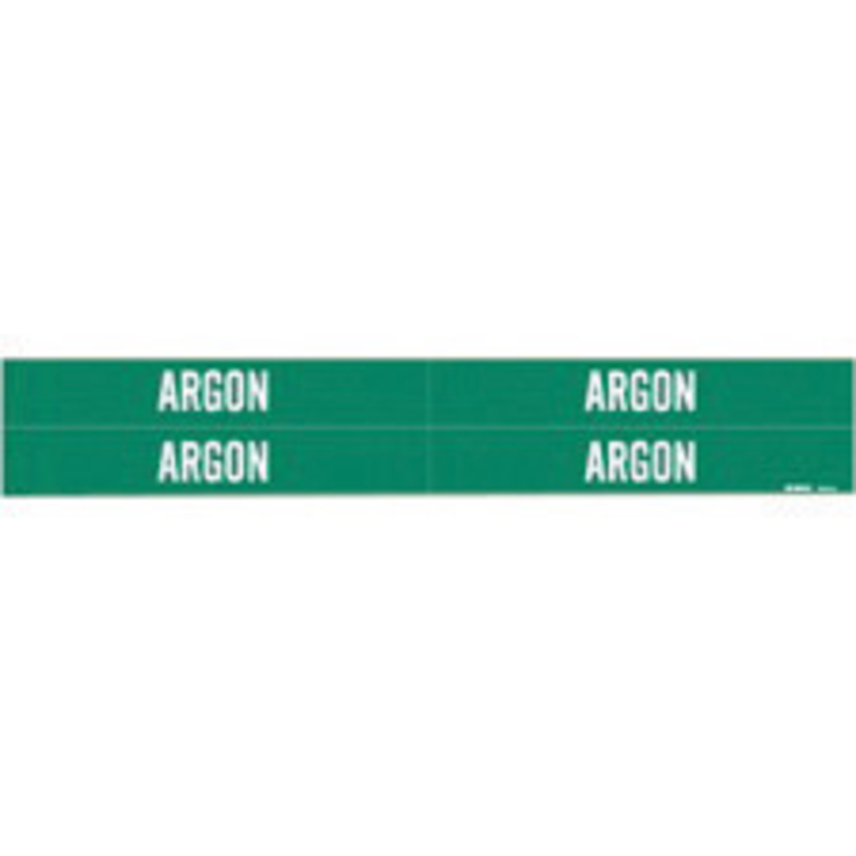 Brady 1 18 X 7 Green Vinyl Pipe Marker ARGON BRD7015-4 for sale online at autumn supply