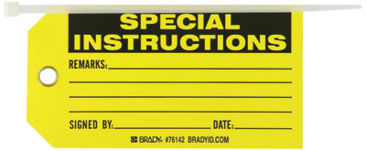 Brady 3 X 5 34 Black Polyester Accident Prevention Ta BRD76142 for sale online at autumn supply