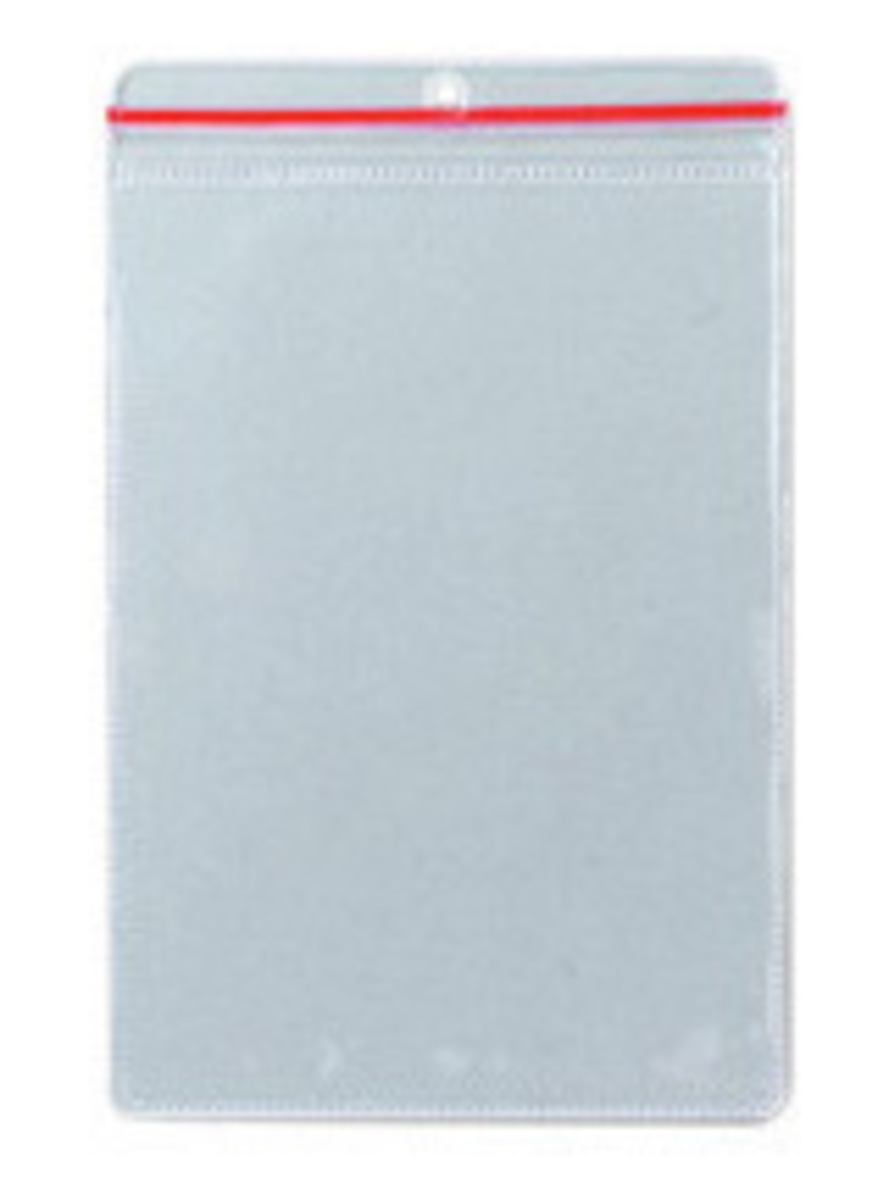 Brady 8 12 X 5 12 Clear Plastic Envelope BRD81768 for sale online at autumn supply