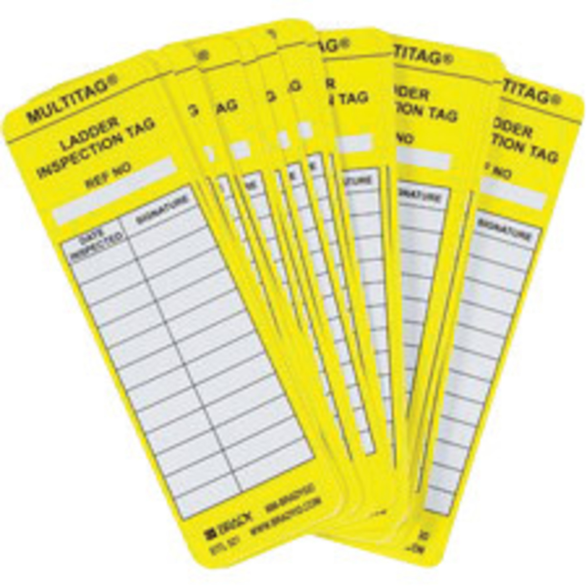 Brady 14 X 14 Amber LaserTab Polyimide Label BRDLAT-4-652-10 for sale online at autumn supply