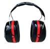 3M Optime 105 Black And Red OverTheHead Earmuffs 3MRH10A for sale online at autumn supply