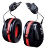 3M Optime 105 Red And Black Helmet Mount Earmuffs 3MRH10P3E for sale online at autumn supply