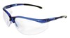 RADNOR Select Blue Safety Glasses With Clear Polycarb RAD64051309 for sale online at autumn supply