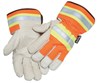 RADNOR Gray And Orange Pigskin And Polyester Thinsula RAD64057033 for sale online at autumn supply